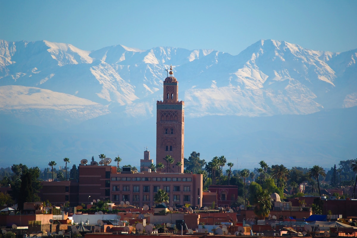 Marokko – Traditionelle Riad-Architektur in Marrakech
